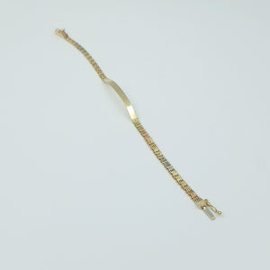 ESCLAVA ORO, ORO COMBINADO 14 K 8.1 GRMS (SEMINUEVO)
