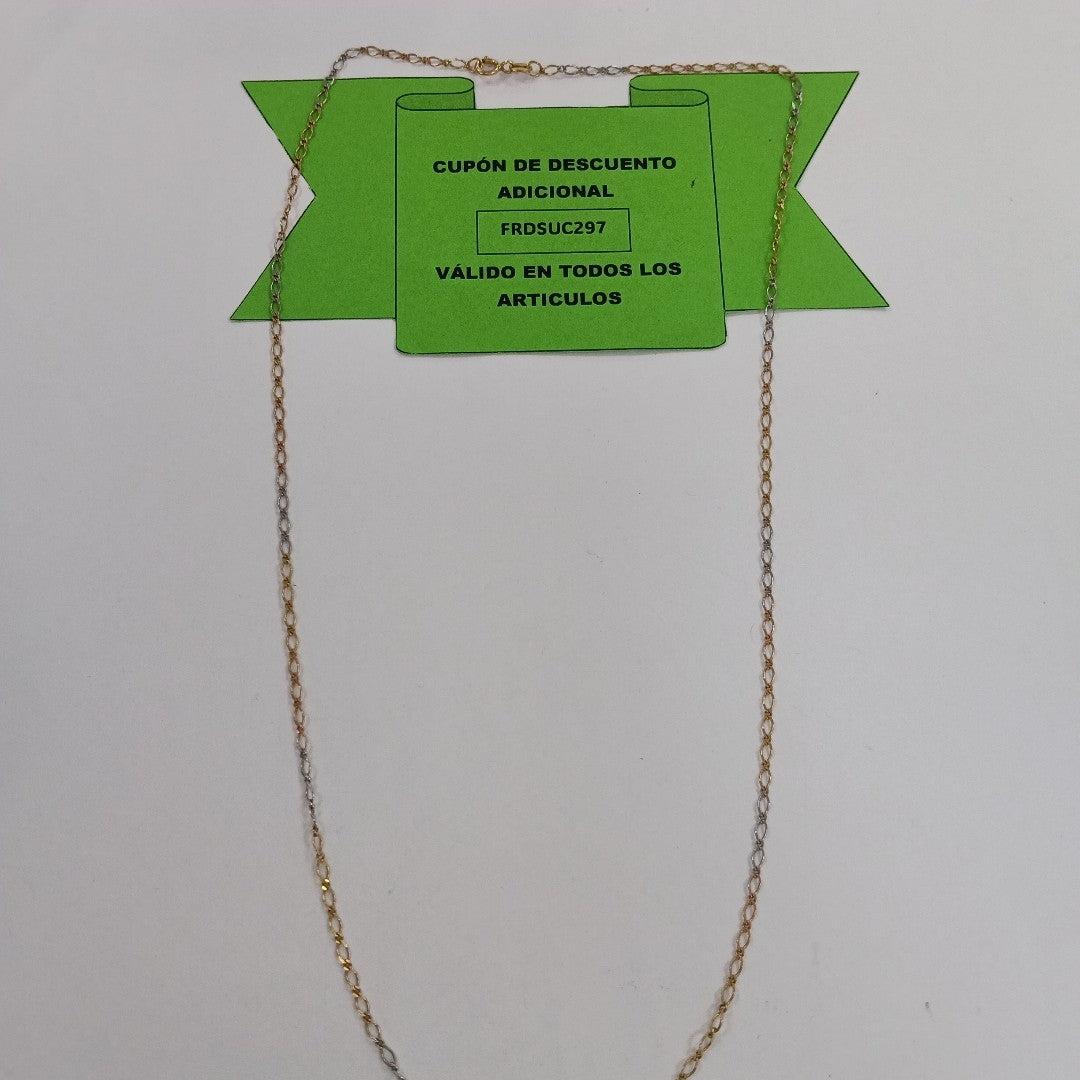 CADENA ORO 14 K 2,20 GRMS (SEMINUEVO)