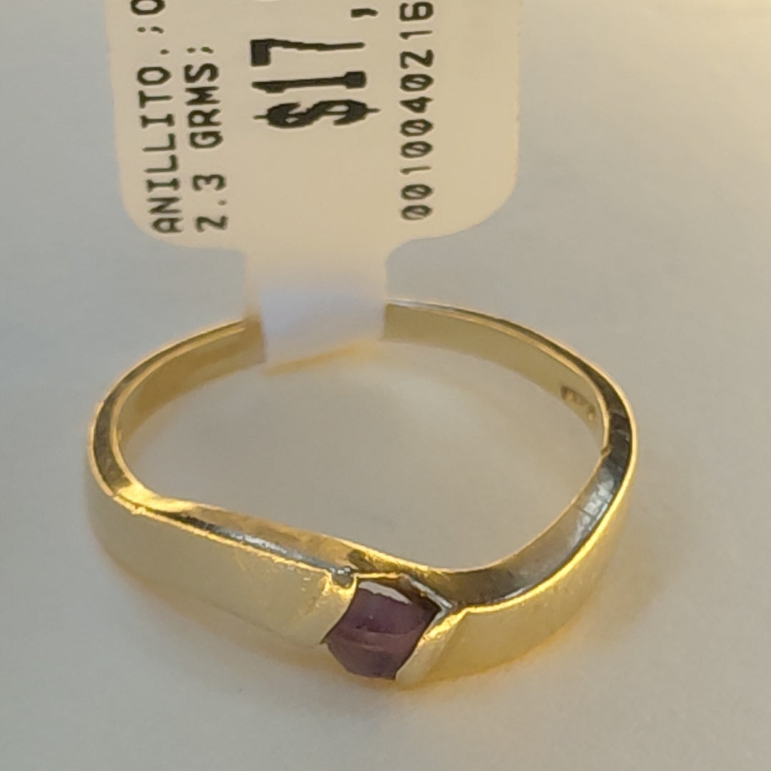 ANILLITO ORO 14 K 2.3 GRMS (SEMINUEVO)
