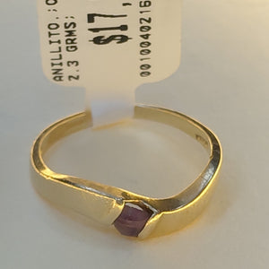 ANILLITO ORO 14 K 2.3 GRMS (SEMINUEVO)