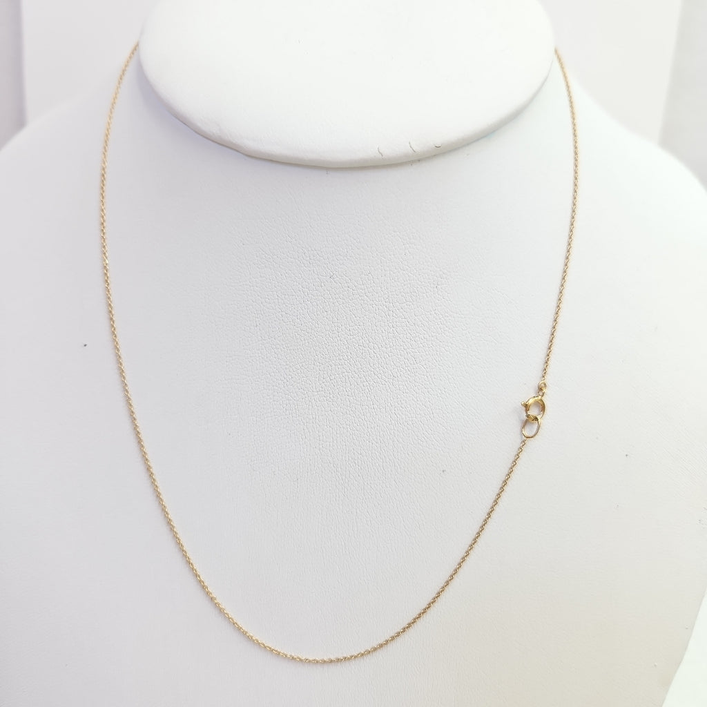 CADENA ORO 14 K 1,10 GRMS (SEMINUEVO)