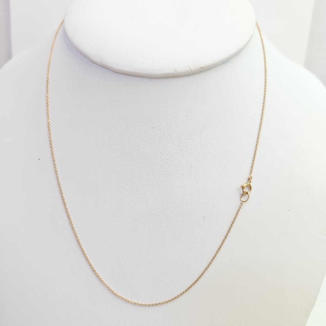 CADENA ORO 14 K 1,10 GRMS (SEMINUEVO)
