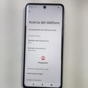 CELULAR ACER SOSPIRO AC92 128 GB 6 GB RAM (SEMINUEVO)