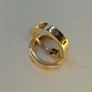 ARRACADAS PAR ORO 14 K 2.2 GRMS (SEMINUEVO)