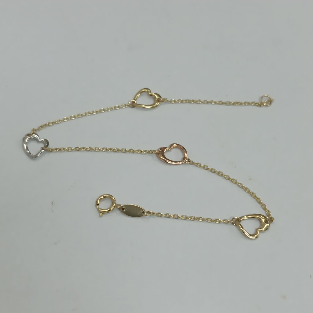PULSERAS DAMA ORO 14K 1.3 (NUEVO)