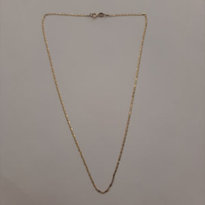 CADENA ORO COMBINADO 10 K 1,60 GRMS (SEMINUEVO)