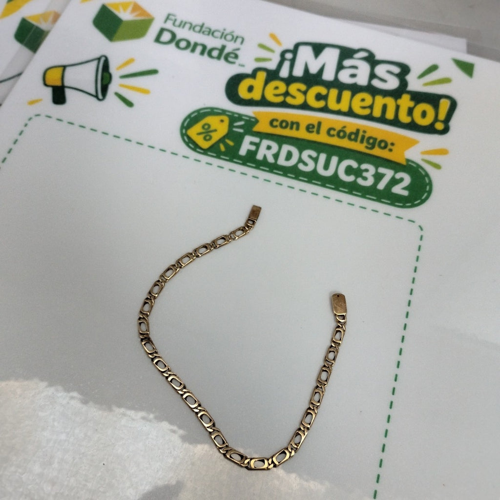 PULSERA ORO 14 K 4 GRMS (SEMINUEVO)