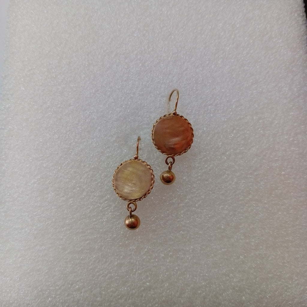 ARETES PAR ORO 8 K 1,70 GRMS (SEMINUEVO)
