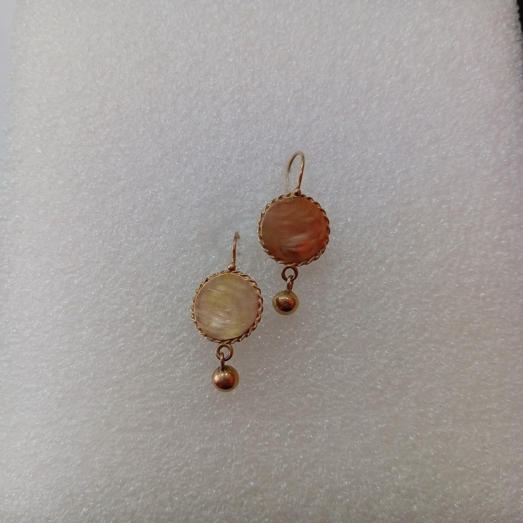 ARETES PAR ORO 8 K 1,70 GRMS (SEMINUEVO)