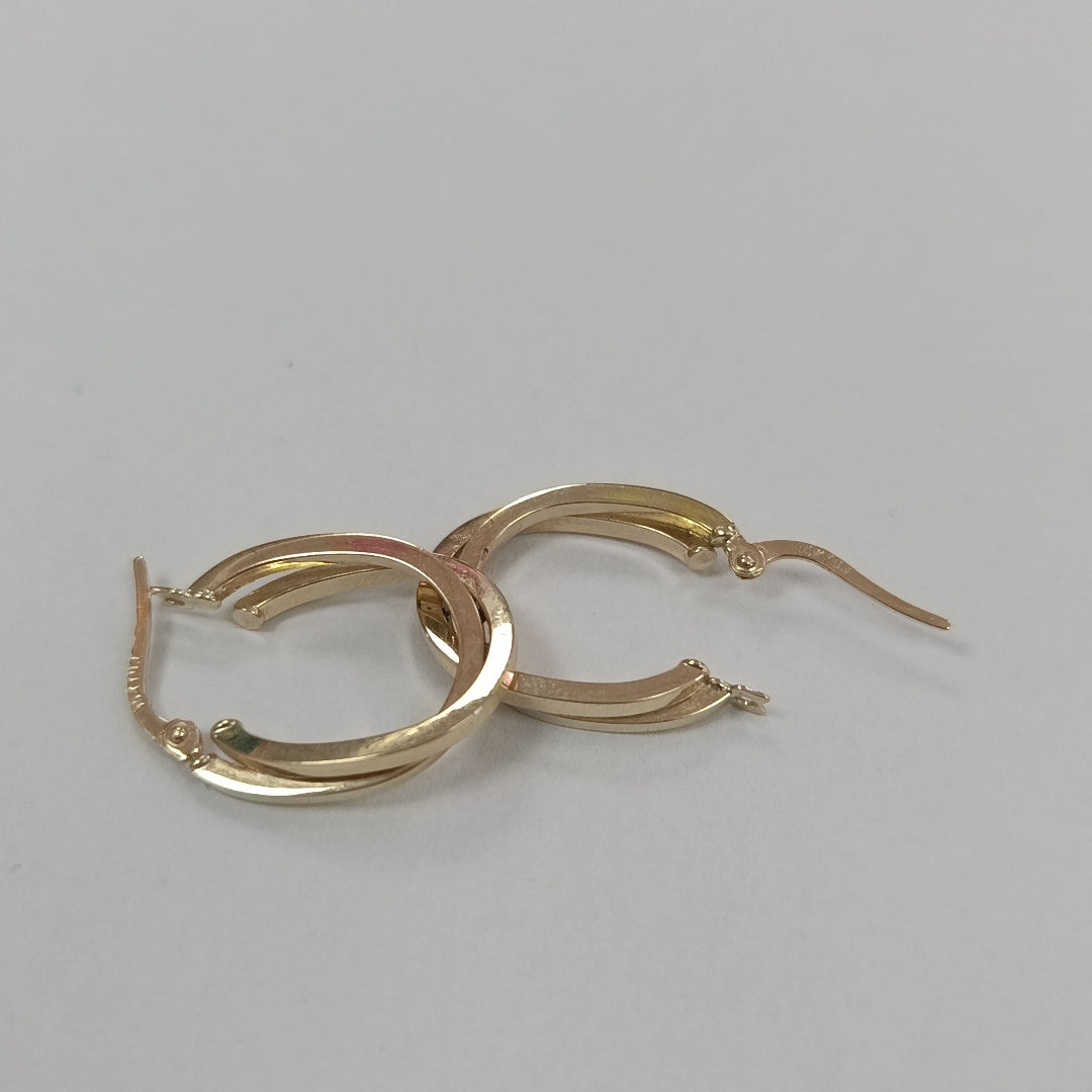 ARETES PAR ORO 8 K 1.3 GRMS (SEMINUEVO)