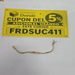 ESCLAVA ORO 14 K 4,20 GRMS (SEMINUEVO)