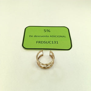 ANILLITO ORO, ORO COMBINADO 14 K 2.5 GRMS (SEMINUEVO)