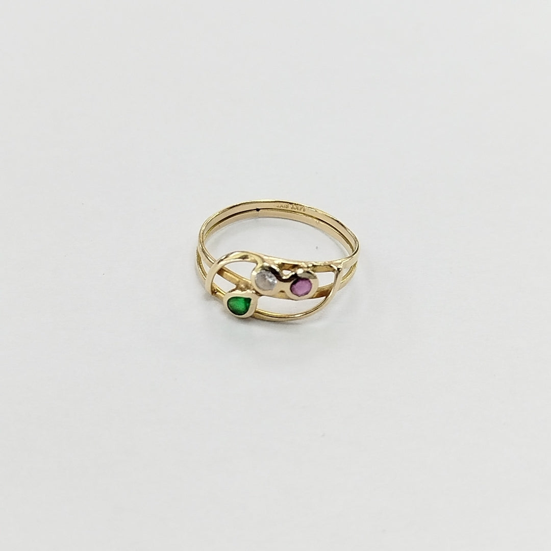 ANILLITO ORO 14 K 1,60 GRMS (SEMINUEVO)