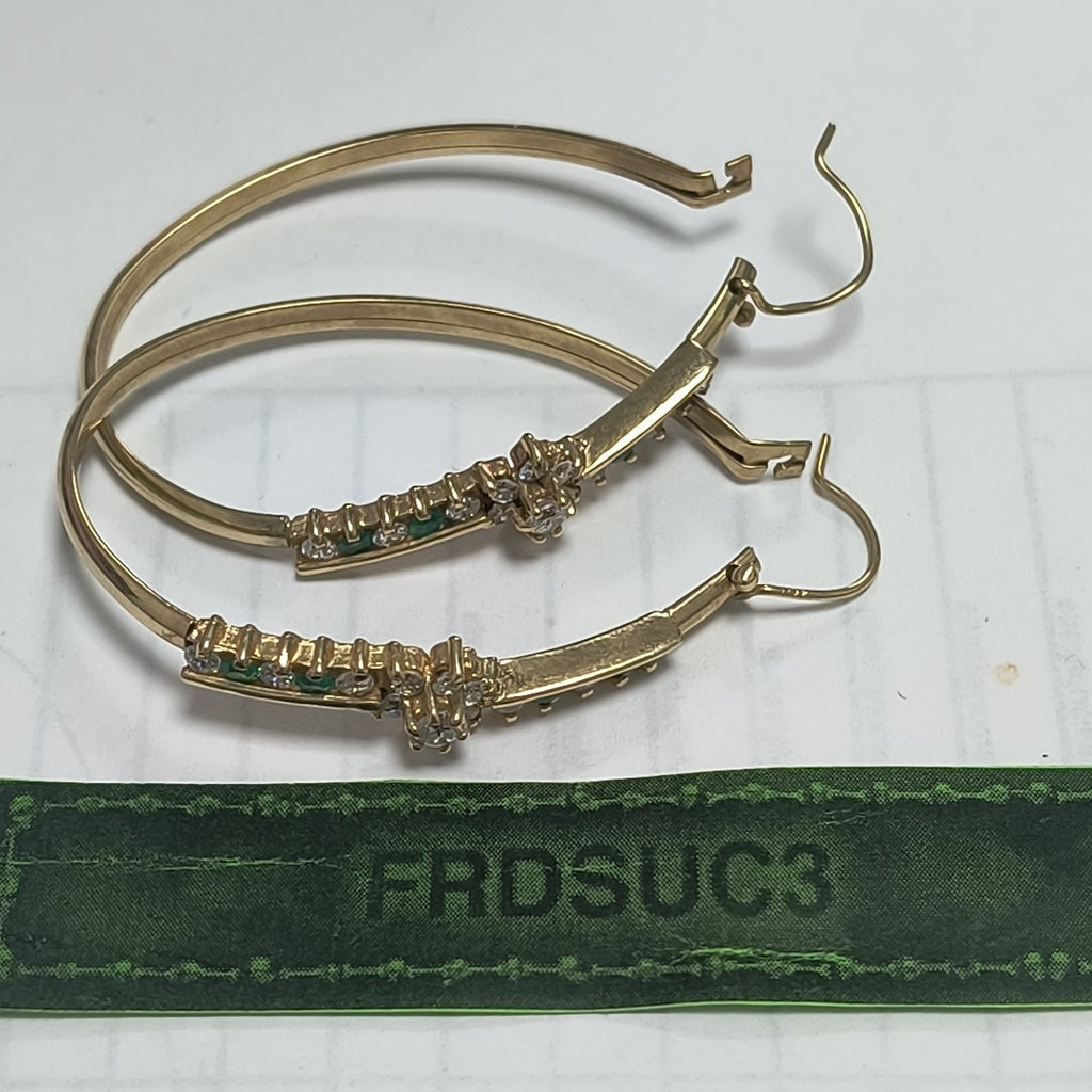 ARETES PAR ORO 10 K 6,00 GRMS (SEMINUEVO)