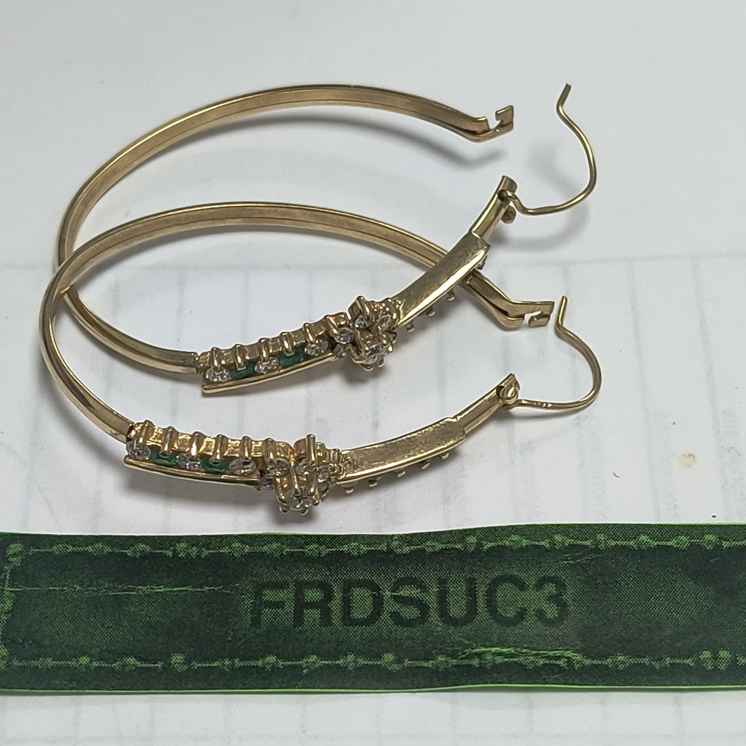 ARETES PAR ORO 10 K 6,00 GRMS (SEMINUEVO)