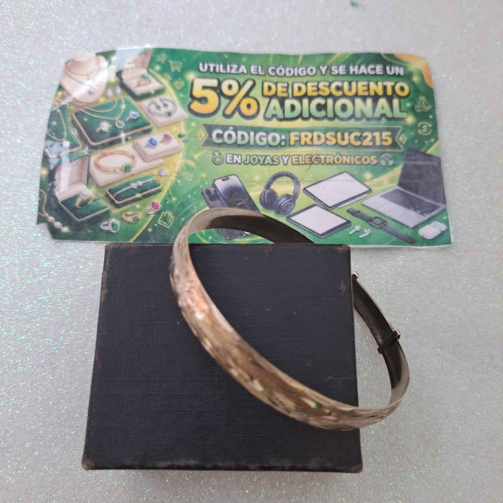 PULSERA RIGIDA ORO 8 K 7,00 GRMS (SEMINUEVO)