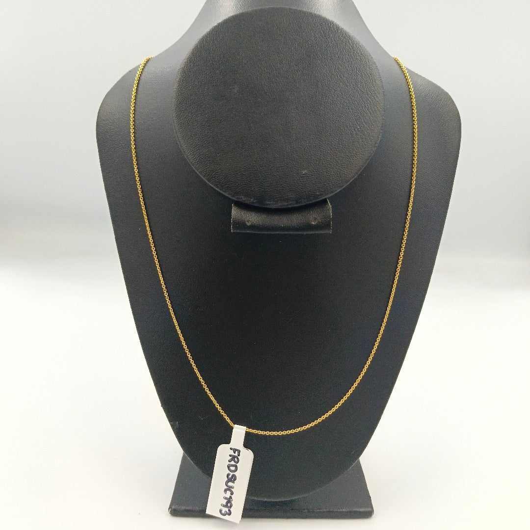 CADENA ORO 14 K 3.2 GRMS (SEMINUEVO)