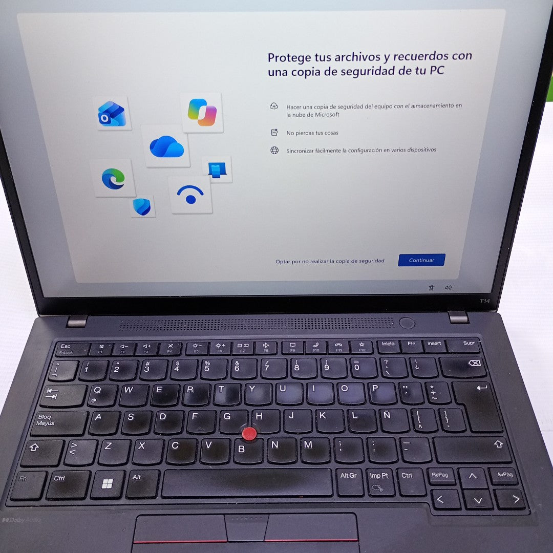LAPTOP LENOVO THINKPAD T14 GEN 4 (2024) 512 GB SSD 16 GB RAM (SEMINUEVO)