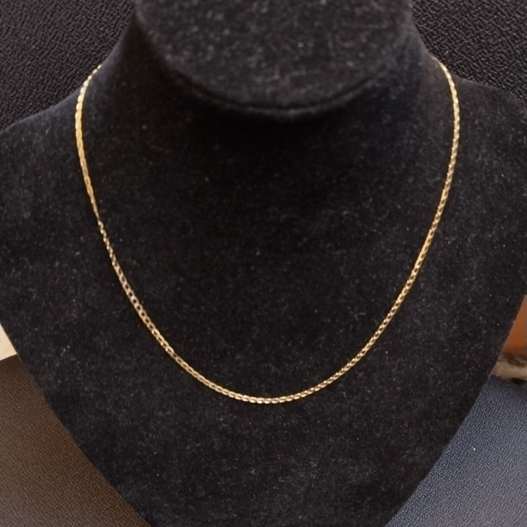 CADENA ORO 14 K 1.4 GRMS (SEMINUEVO)