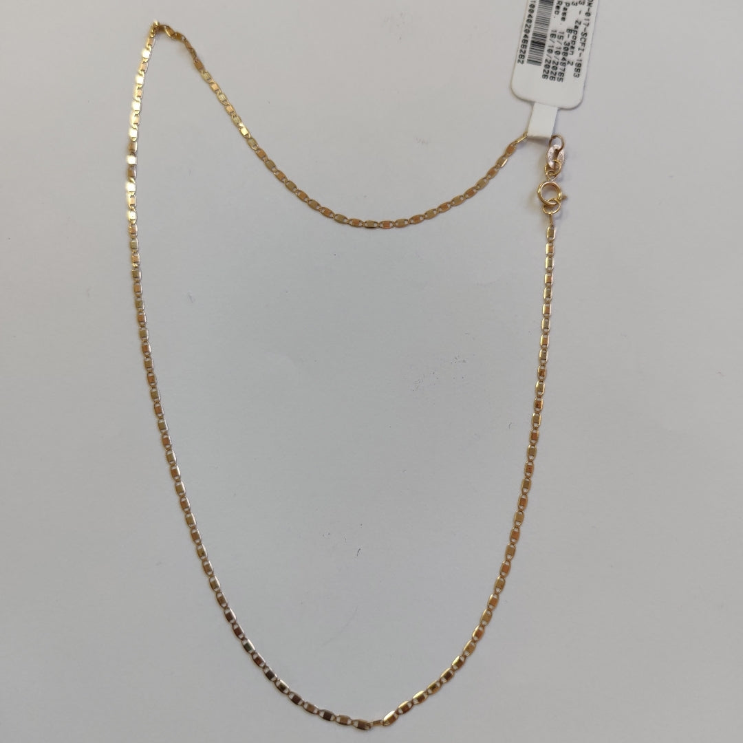 CADENA ORO 10 K 1.3 GRMS (SEMINUEVO)
