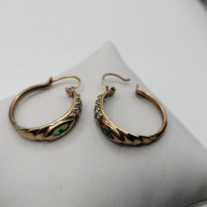 ARRACADAS PAR ORO 8 K 4,40 GRMS (SEMINUEVO)