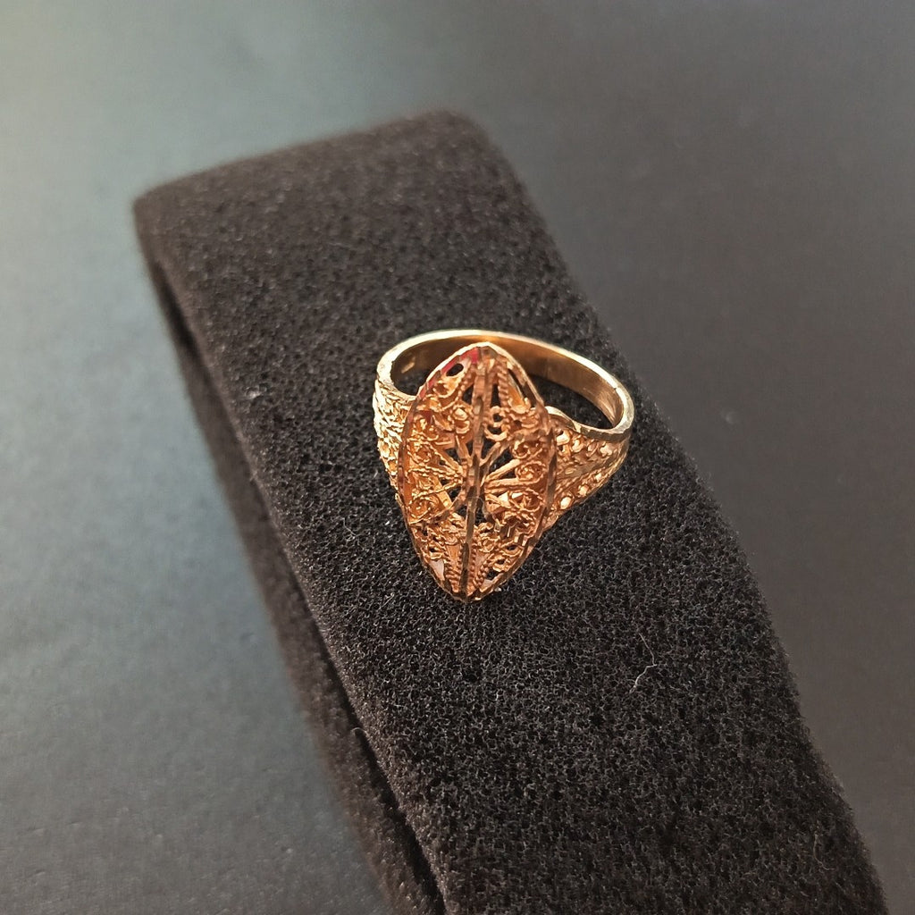 ANILLO ORO 14 K 3.7 GRMS (SEMINUEVO)