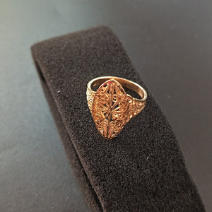 ANILLO ORO 14 K 3.7 GRMS (SEMINUEVO)