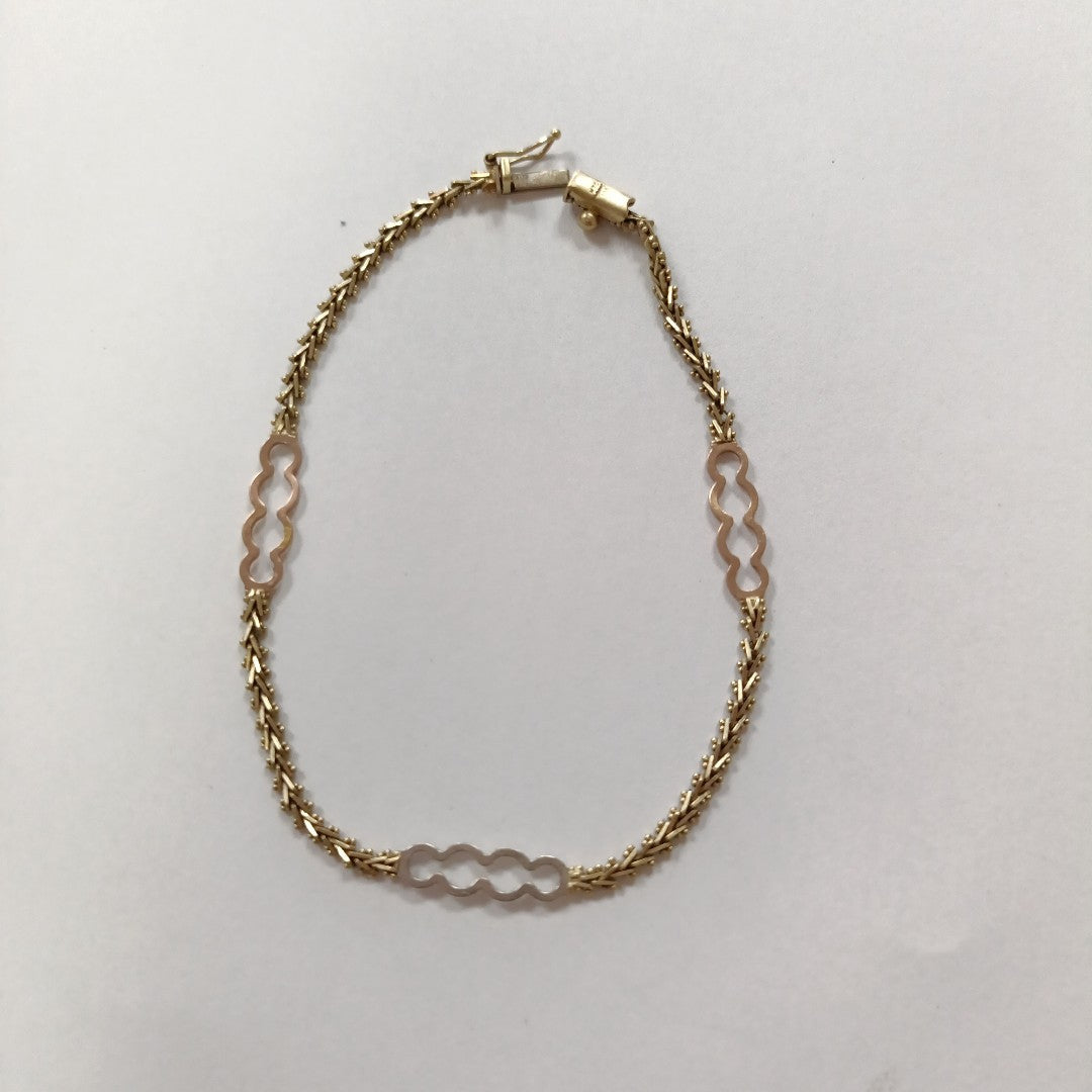 PULSERA ORO 14 K 5.2 GRMS (SEMINUEVO)