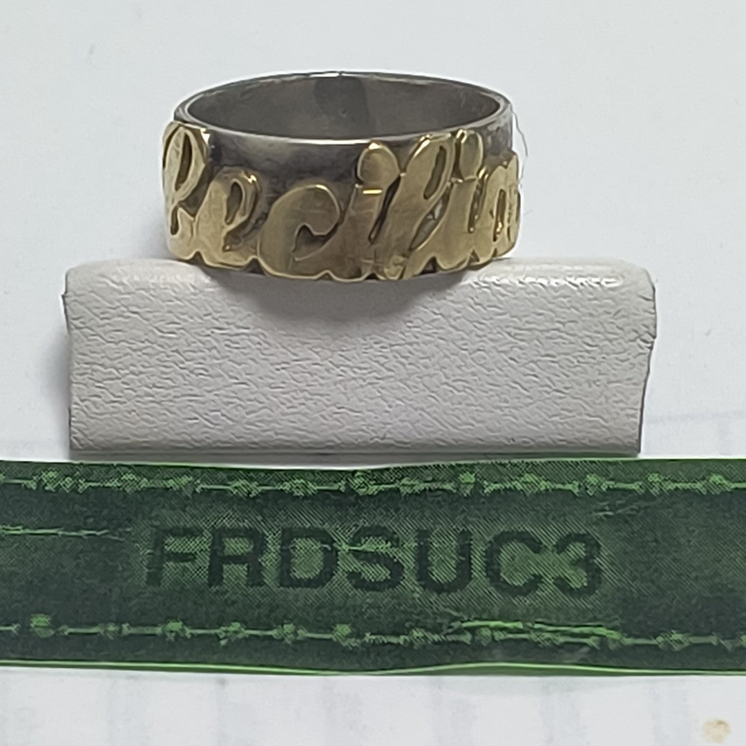 ANILLO ORO 14 K 6.3 GRMS (SEMINUEVO)