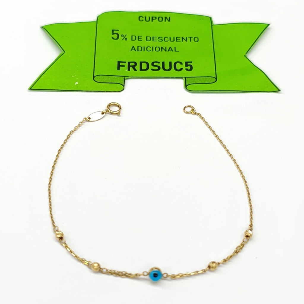 PULSERA ORO 14 K 1 GRMS (SEMINUEVO)