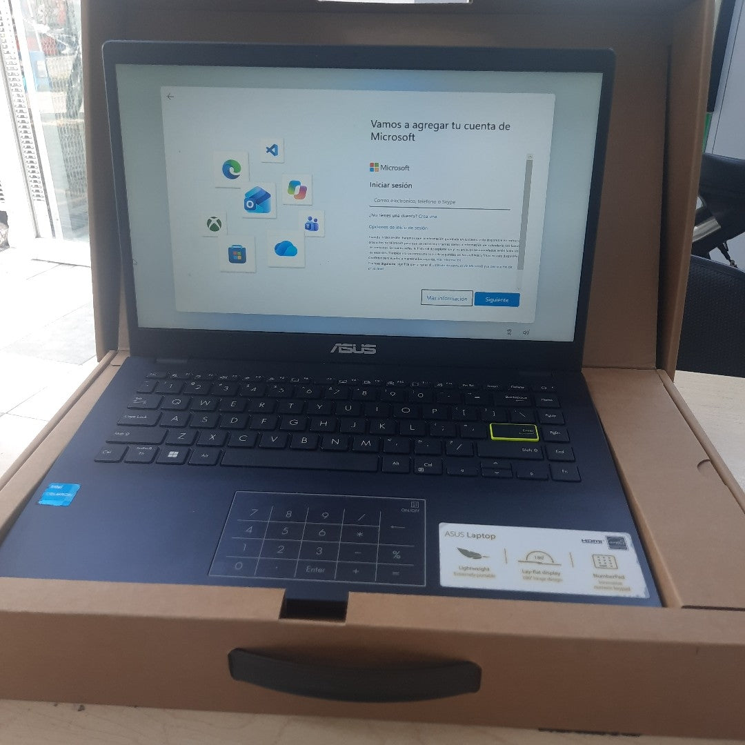 LAPTOP ASUS E410KA-CL464 (2024) 64 GB SSD 4 GB RAM (SEMINUEVO)