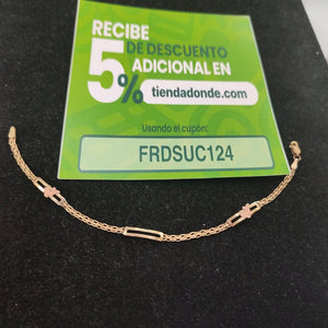 PULSERA ORO 10 K 2 GRMS (SEMINUEVO)