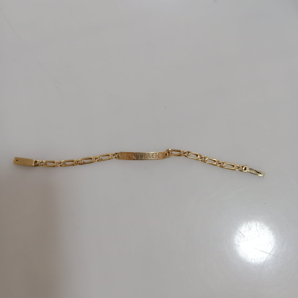 ESCLAVA ORO 14 K 4.8 GRMS (SEMINUEVO)