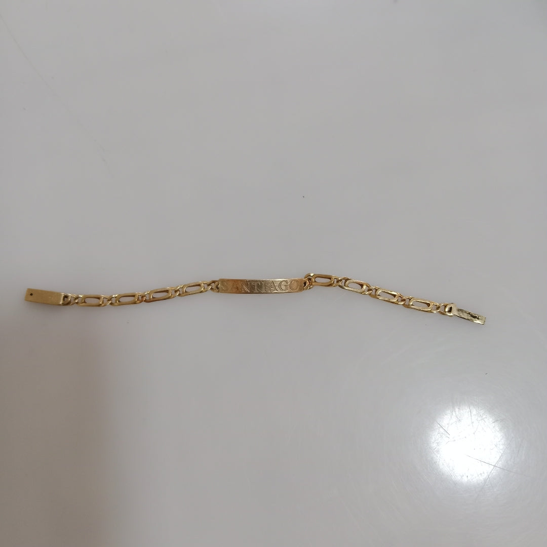 ESCLAVA ORO 14 K 4.8 GRMS (SEMINUEVO)