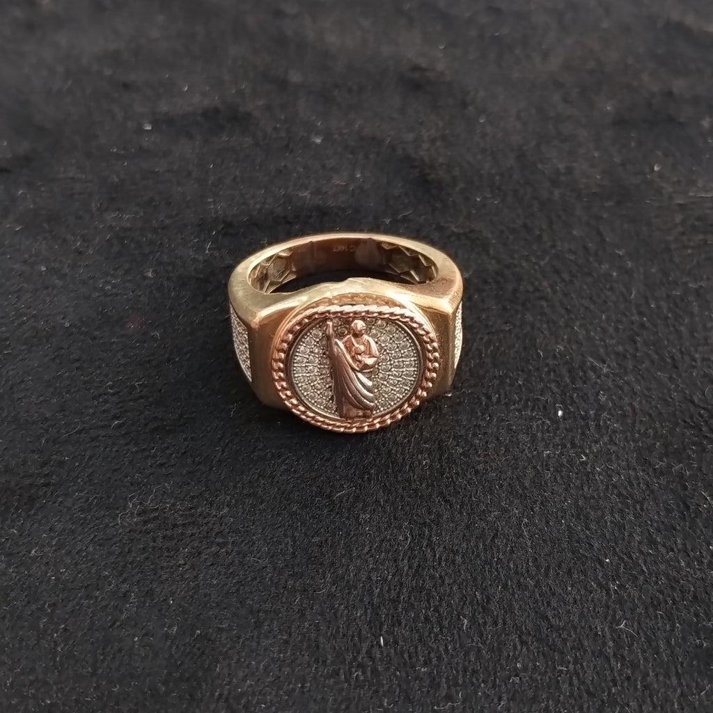 ANILLO ORO 14 K 7,90 GRMS (SEMINUEVO)