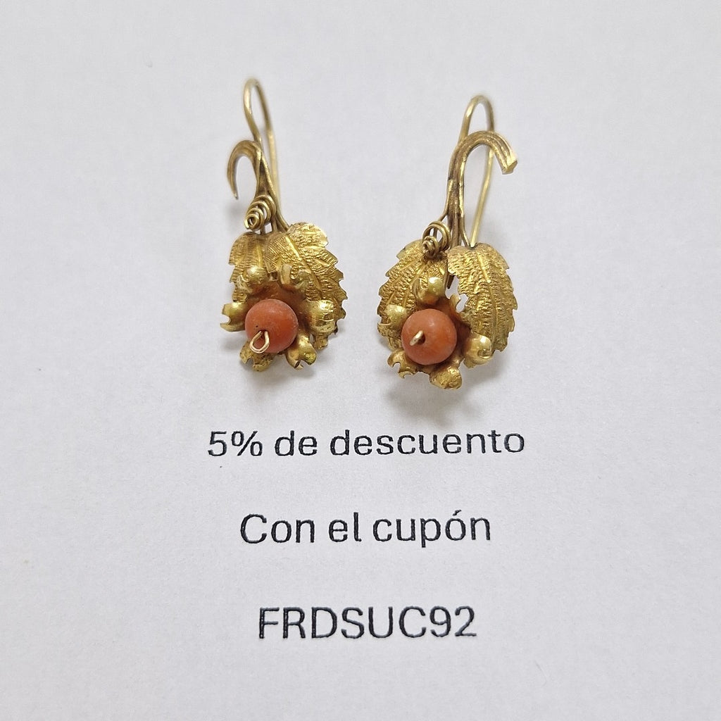 ARRACADAS PAR ORO 10 K 2,20 GRMS (SEMINUEVO)