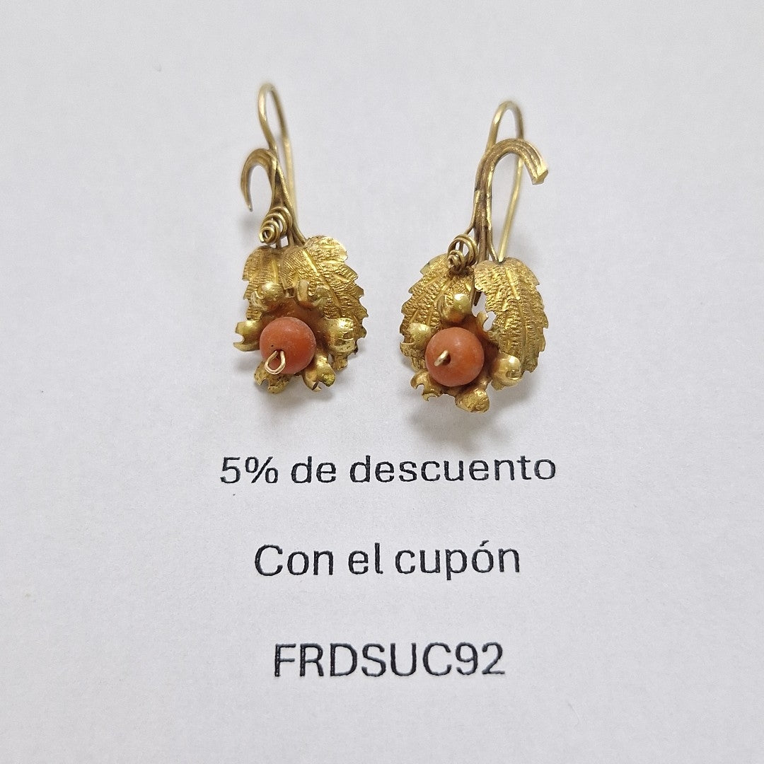 ARRACADAS PAR ORO 10 K 2,20 GRMS (SEMINUEVO)