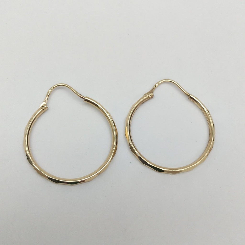 ARRACADAS PAR ORO 14 K 1.5 GRMS (SEMINUEVO)