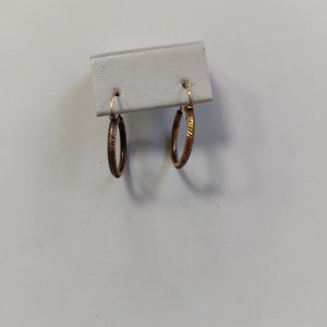 ARRACADAS PAR ORO 10 K 1.2 GRMS (SEMINUEVO)
