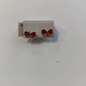 ARETES PAR ORO 10 K 1,00 GRMS (SEMINUEVO)