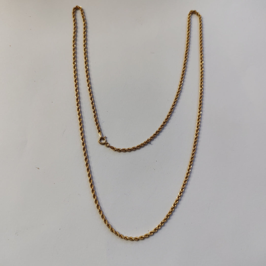 CADENA ORO 10 K 2.9 GRMS (SEMINUEVO)