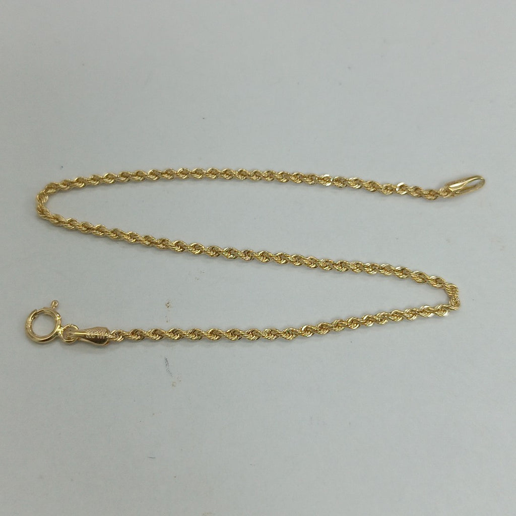 PULSERAS DAMA TORSAL ORO 14K 0.7 (NUEVO)