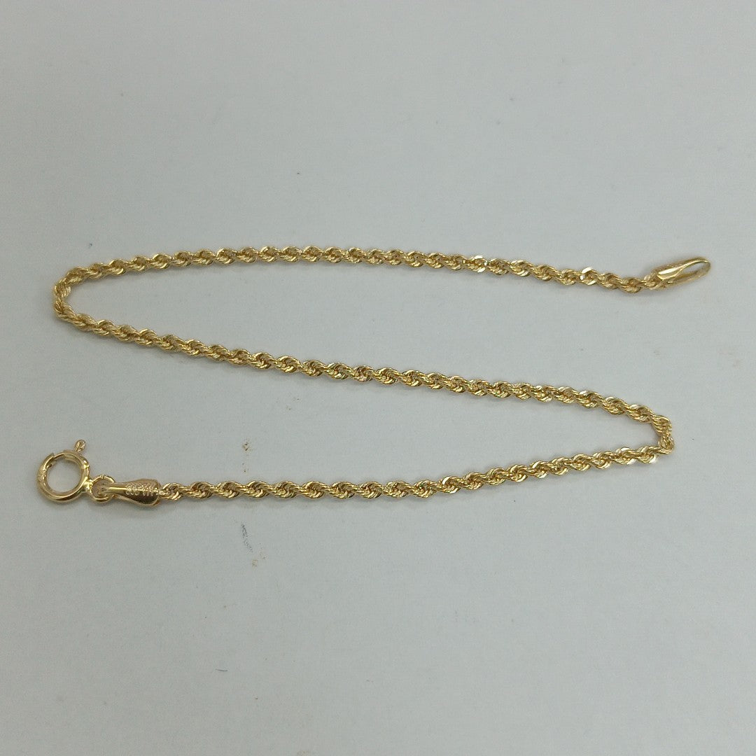 PULSERAS DAMA TORSAL ORO 14K 0.7 (NUEVO)