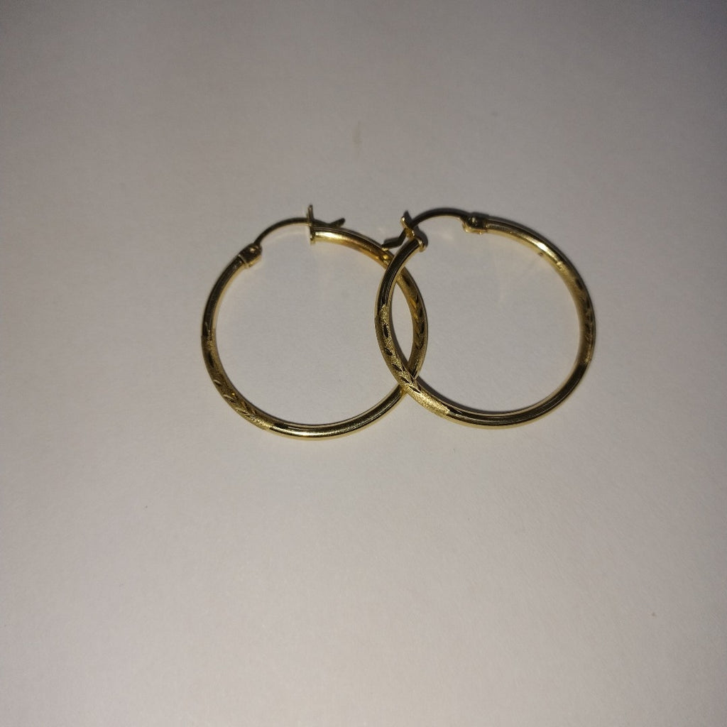 ARRACADAS PAR ORO 14 K 2.5 GRMS (SEMINUEVO)