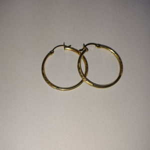 ARRACADAS PAR ORO 14 K 2.5 GRMS (SEMINUEVO)