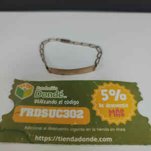 ESCLAVA ORO 10 K 4.9 GRMS (SEMINUEVO)