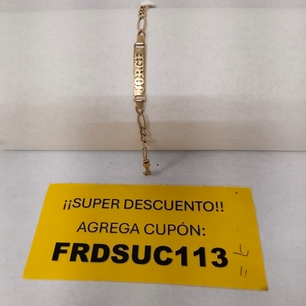 ESCLAVA ORO 10 K 3.1 GRMS (SEMINUEVO)