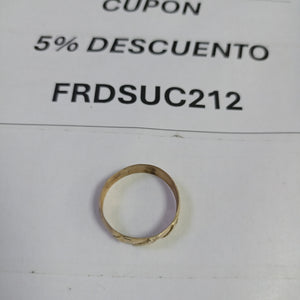 ARGOLLA ORO 8 K 2.2 GRMS (SEMINUEVO)