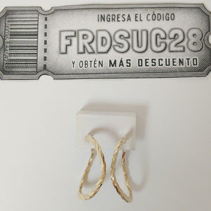 ARRACADAS PAR ORO 10 K 2,60 GRMS (SEMINUEVO)