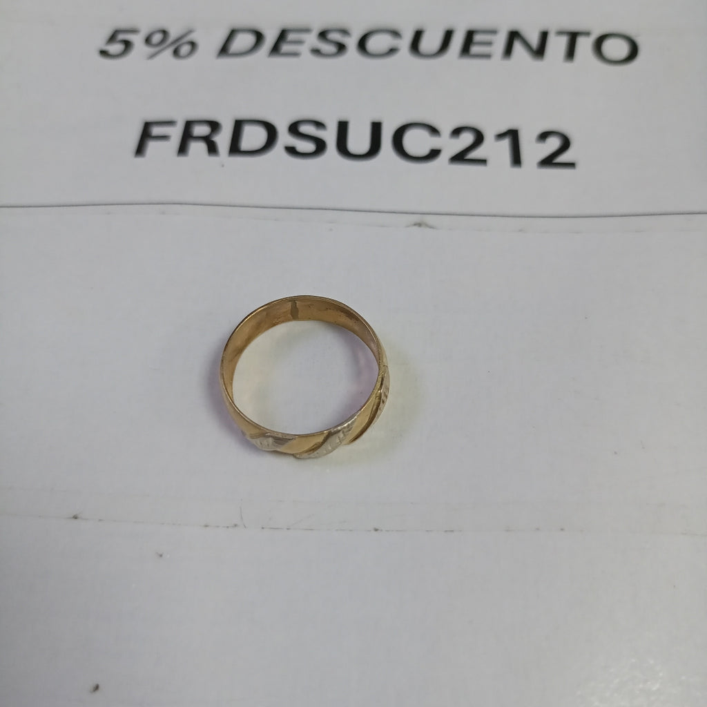 ARGOLLA ORO 8 K 2.2 GRMS (SEMINUEVO)